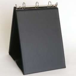 Flip Chart Easel Binder - Portrait/Vertical - Black